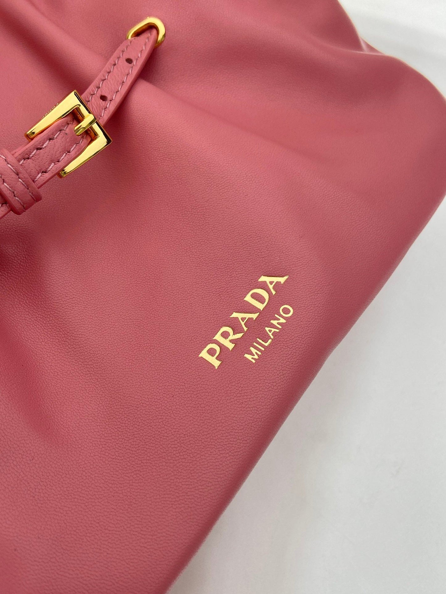 Prada Small Dada 25cm Pink Nappa Leather