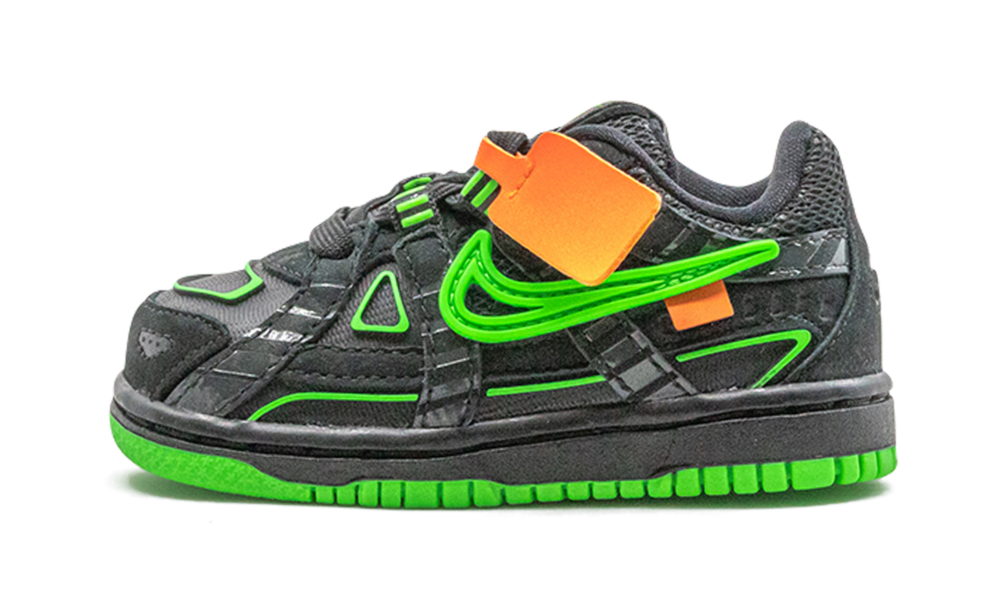 RUBBER DUNK TD "Off-White - Green Strike" CW7444 001