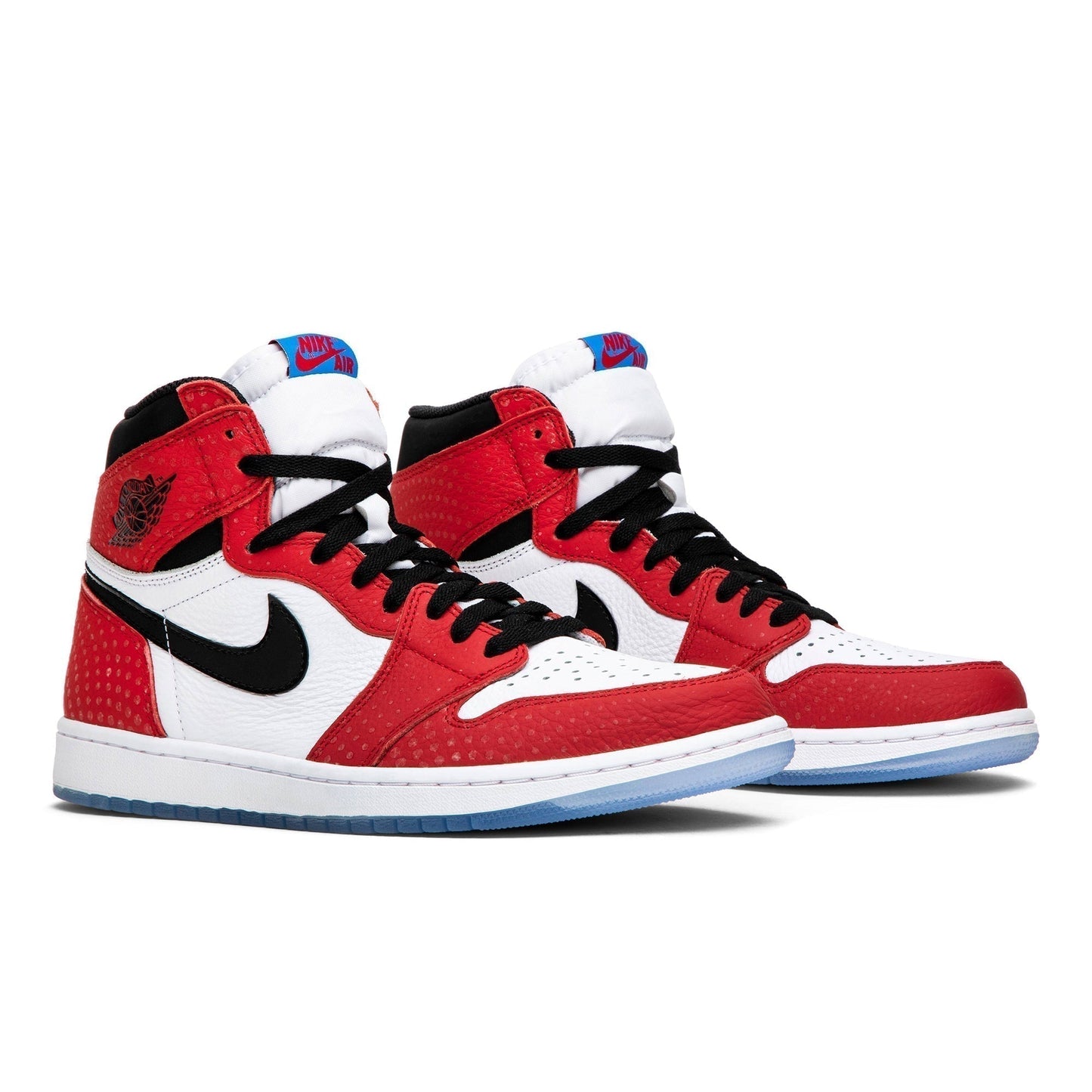 Air Jordan 1 Retro High OG Spider-Man Origin Story 555088-602 Sneakers - Retr...