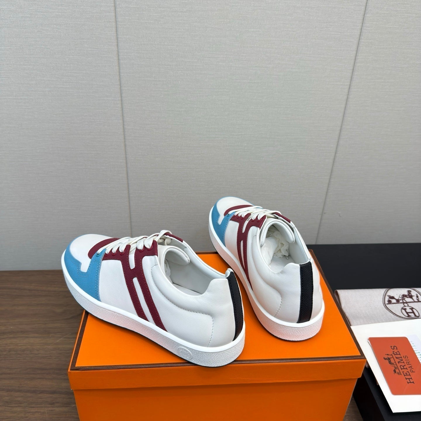 HM Join Sneaker White mix Multicolor Calfskin 213518