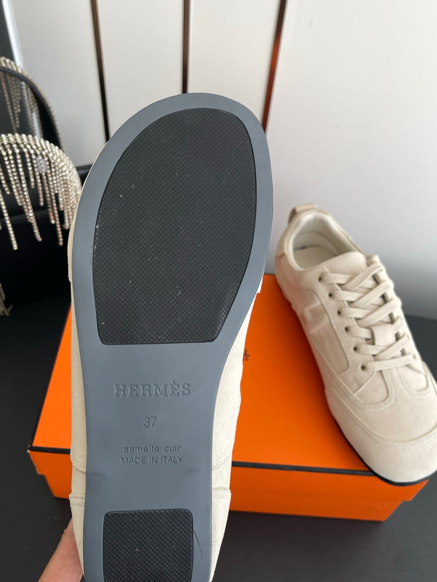 HM May Derby Shoes Khahi Suede 740000