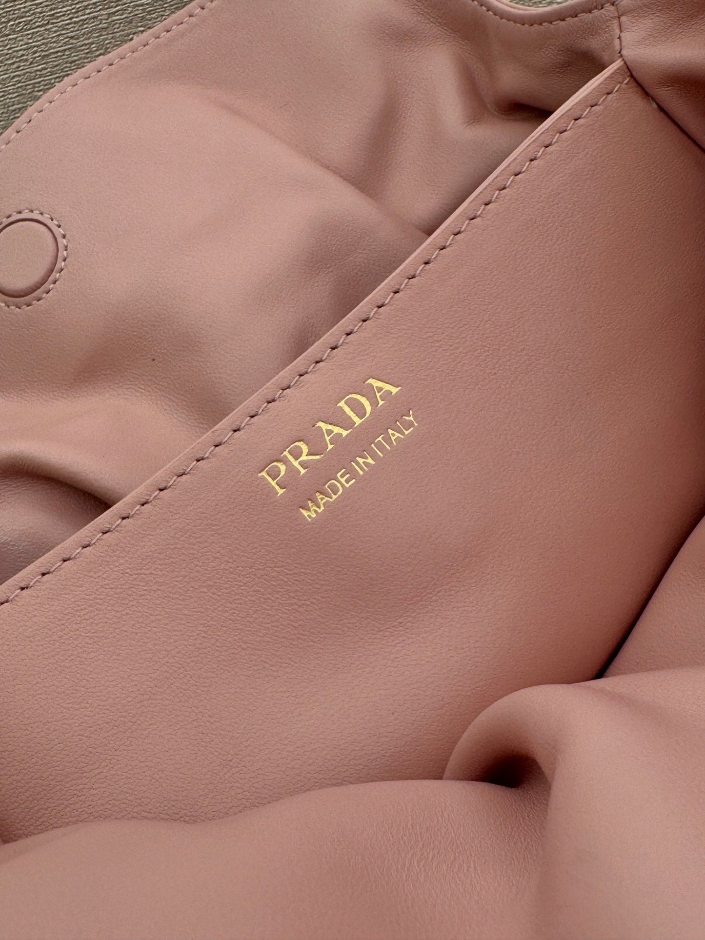 Prada Small Dada 25cm Light Pink Nappa Leather