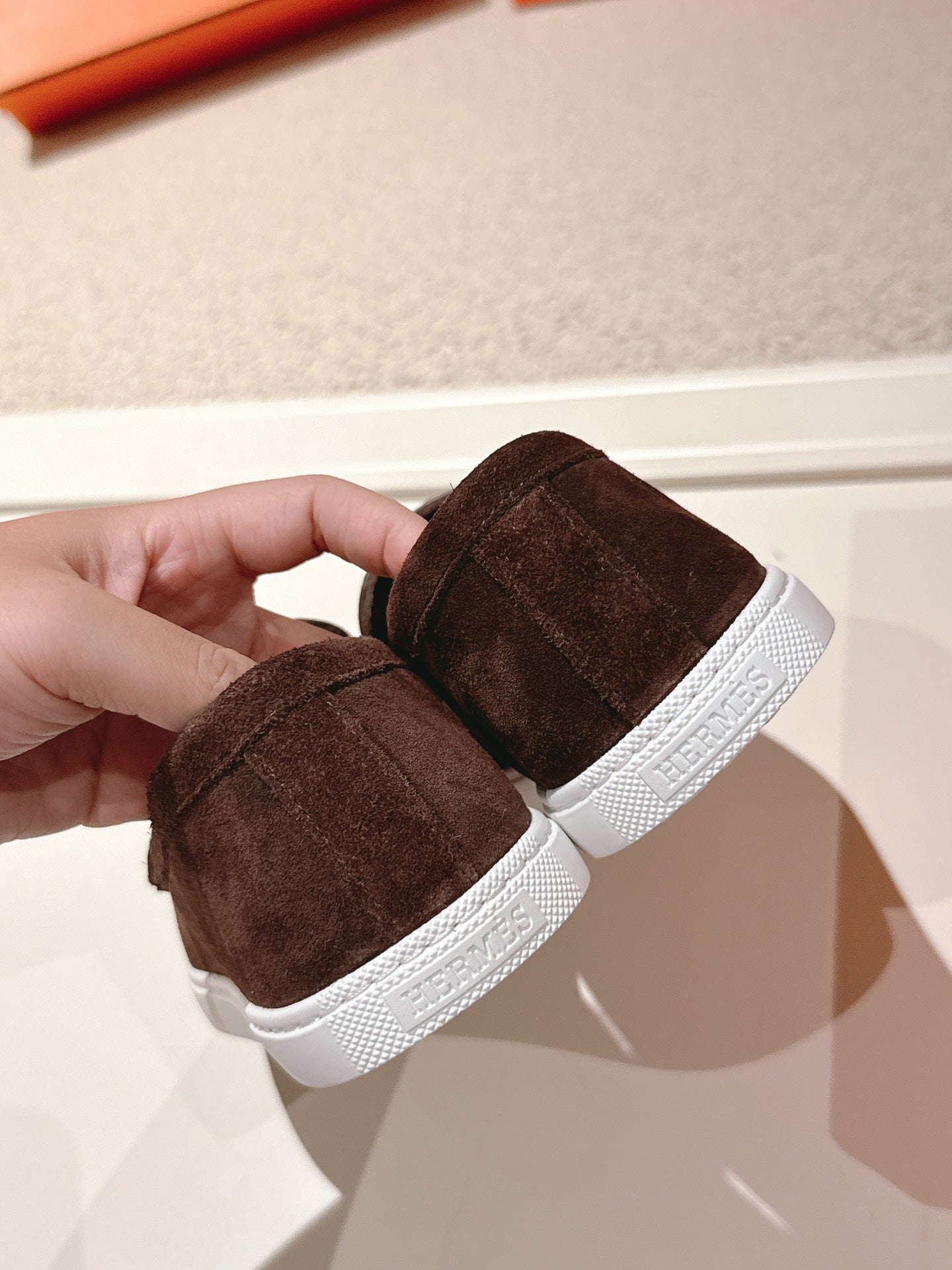 HM Ignacio Loafer Chocolate Suede 577445