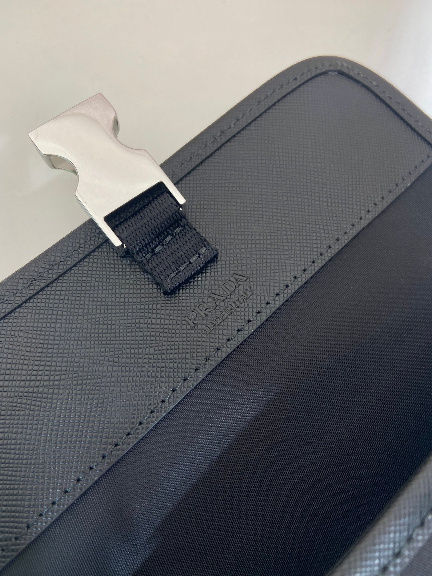 Prada 2026 Smartphone Case 18cm Black Re-Nylon