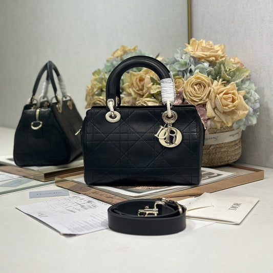 Dior 2026 Lady Bag 27cm Black Leather