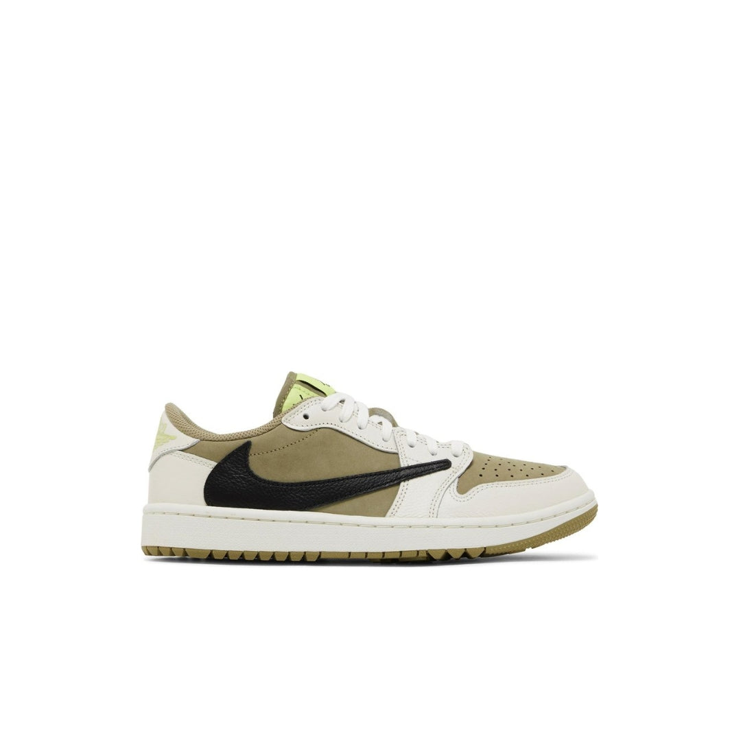 AJ 1 Retro Low Golf Travis Scott Neutral Olive
