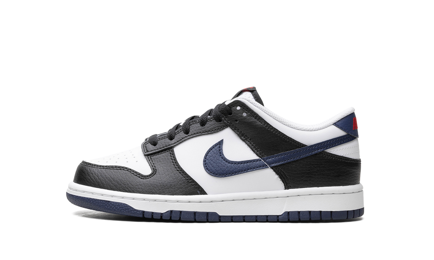 Dunk Low "Black / White / University Red / Midnight Navy" HJ9202 001