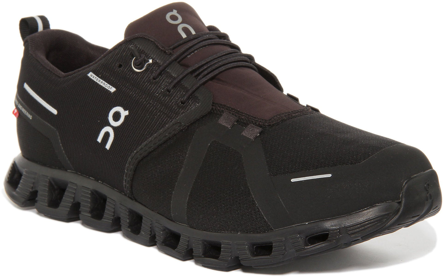 On Running Cloud 5 Waterproof In All Black For Men