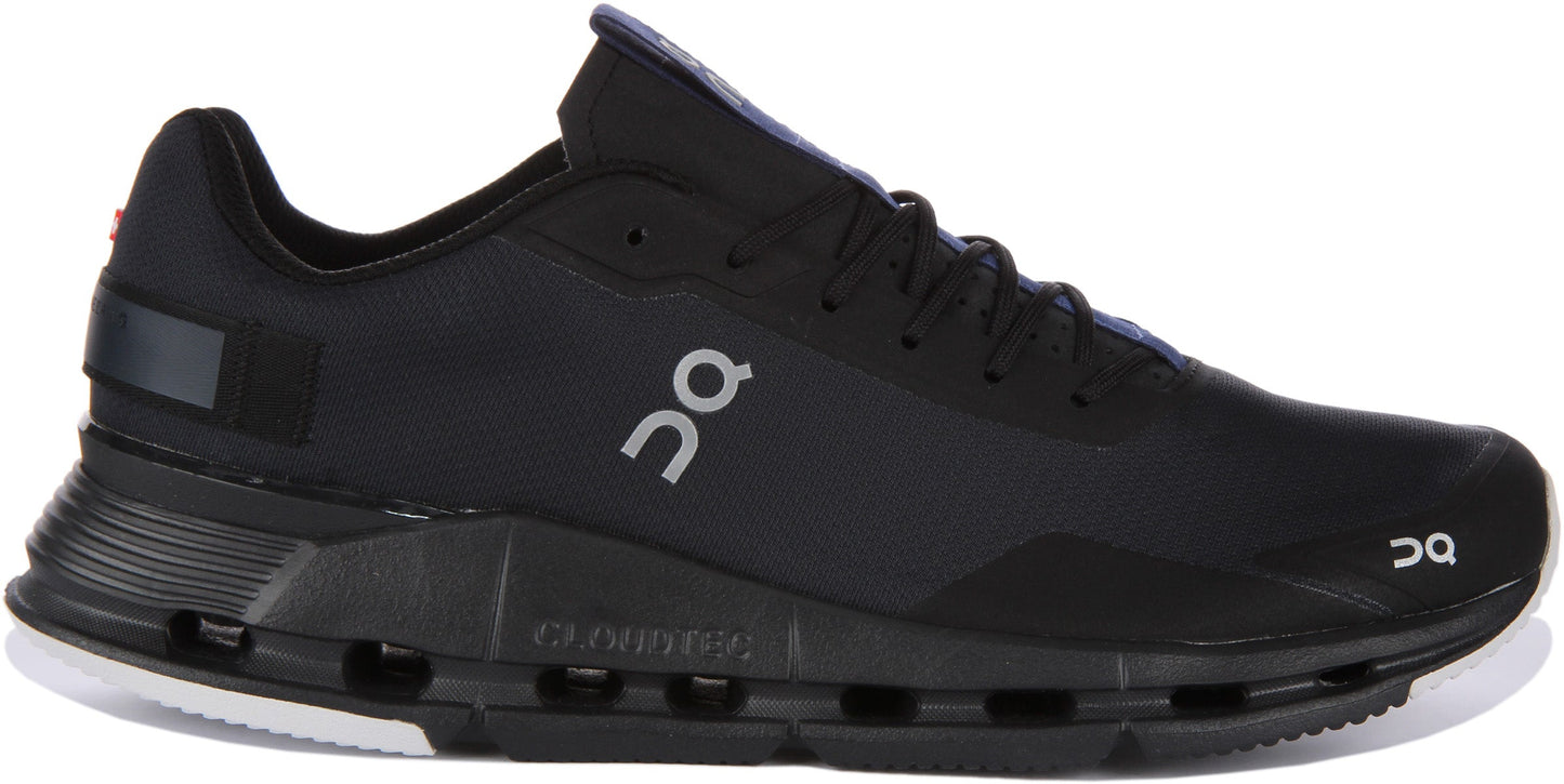 On Running Cloudnova Form In Black Blue For Men