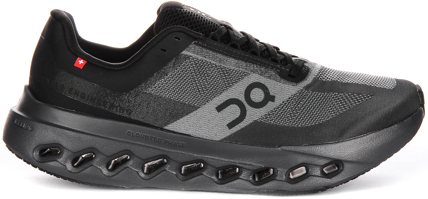 On Running Cloudsurfer Next In Black Grey For Women