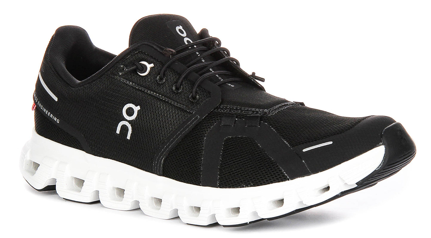 On Running Cloud 6 In Black White For Women