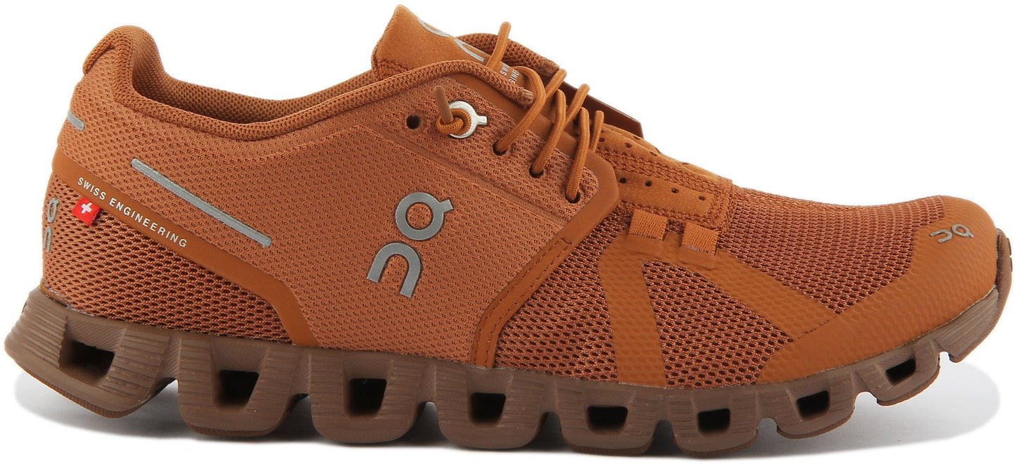 On Running Cloud Monochrome In Brick Brown For Women