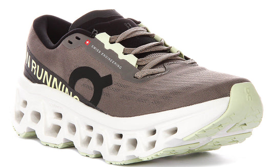 On Running Cloudmonster 3 In Brown Beige For Women