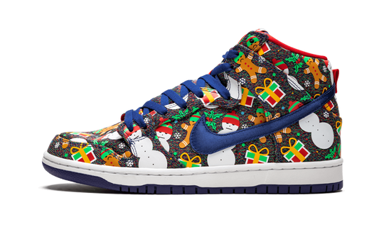 SB Dunk High TRD QS "Ugly Christmas Sweater" 881758 446