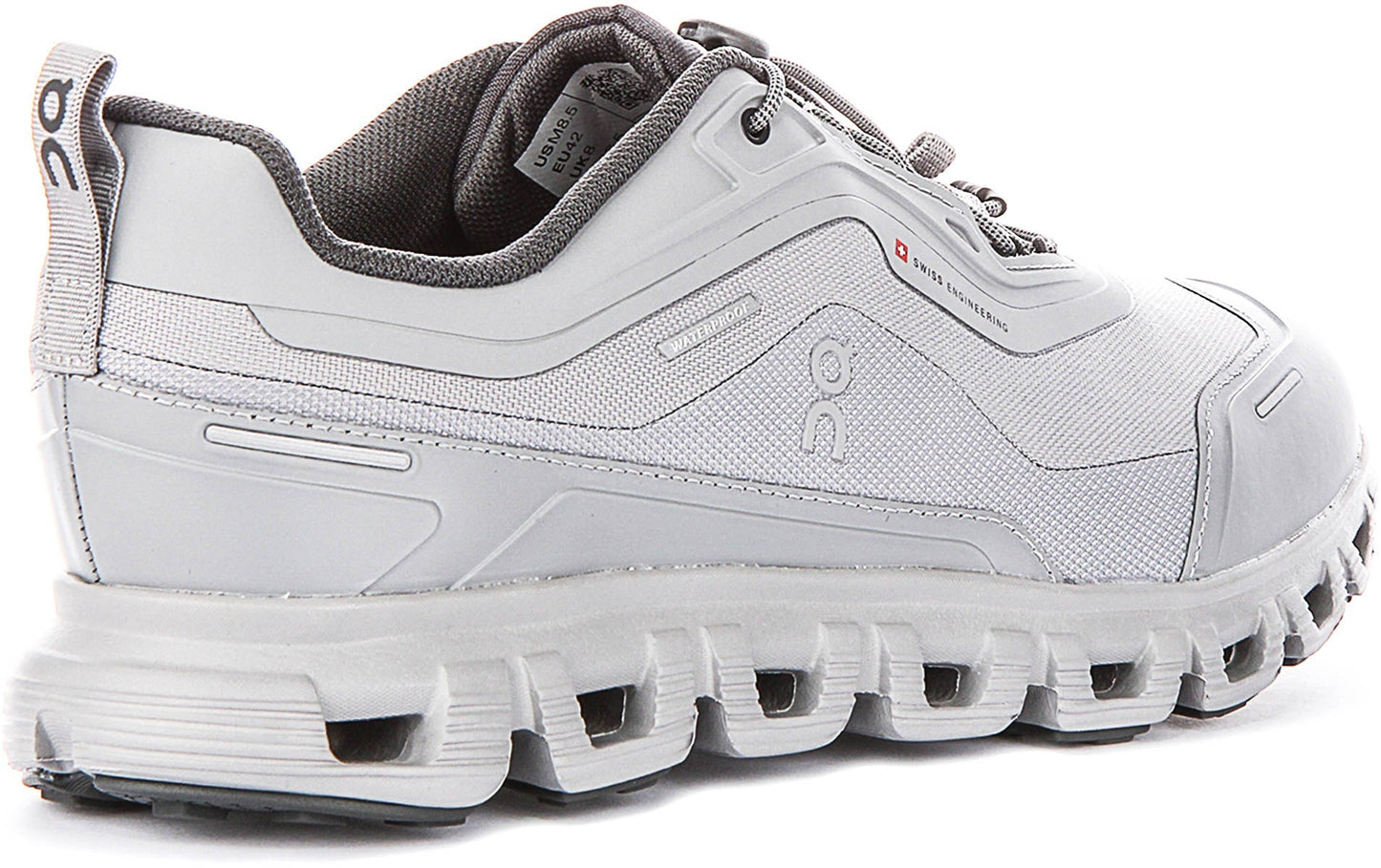 On Running Cloud 6 Geo Waterproof In Grey For Men