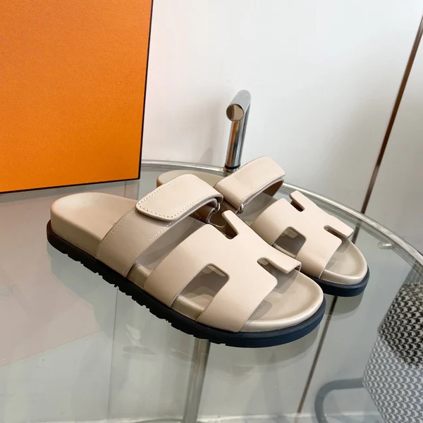 HM Chypre Sandals Beige Mastic Sheepskin 001