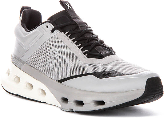 On Running Cloudnova X In Light Grey For Men