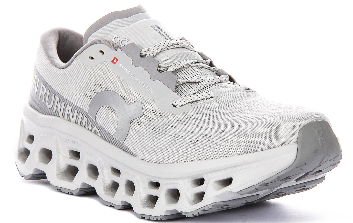On Running Cloudmonster 3 In Light Grey For Men
