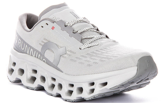On Running Cloudmonster 3 In Light Grey For Men