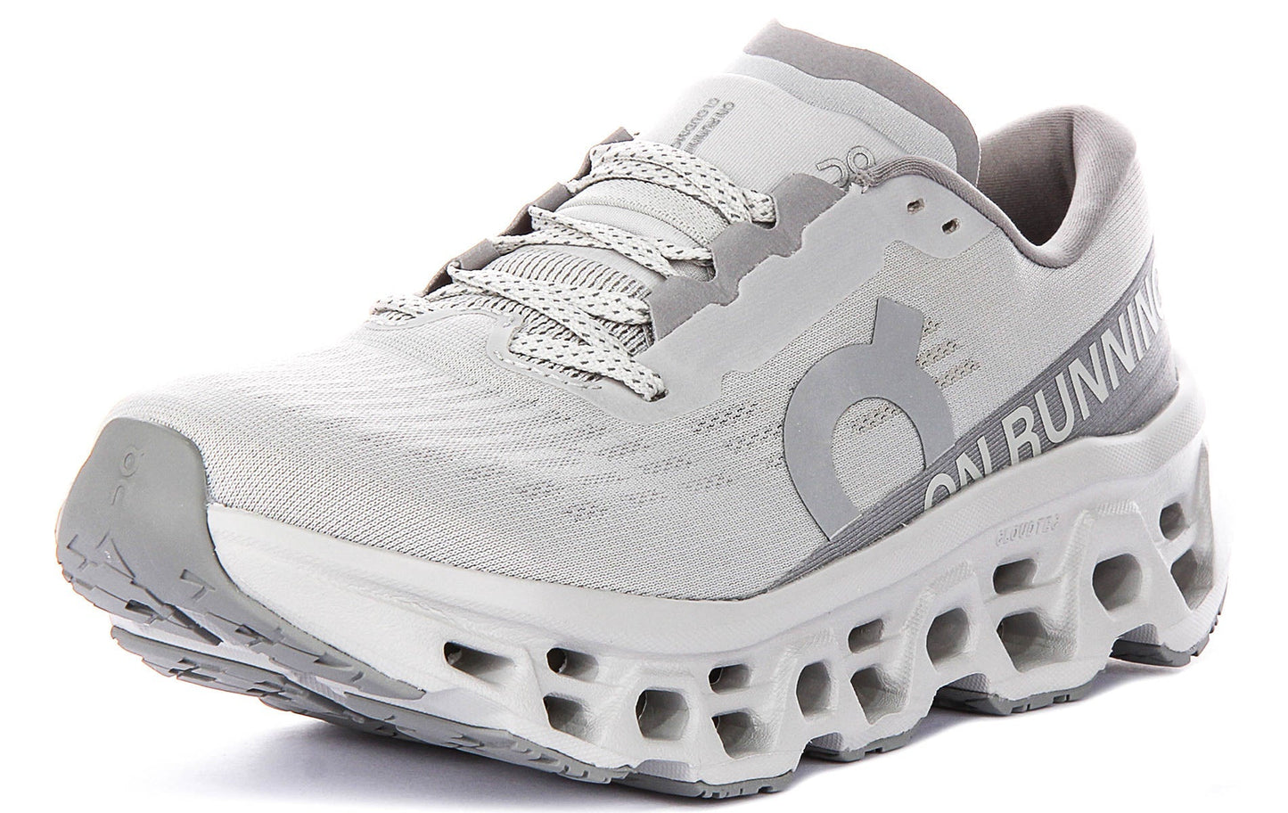 On Running Cloudmonster 3 In Light Grey For Men