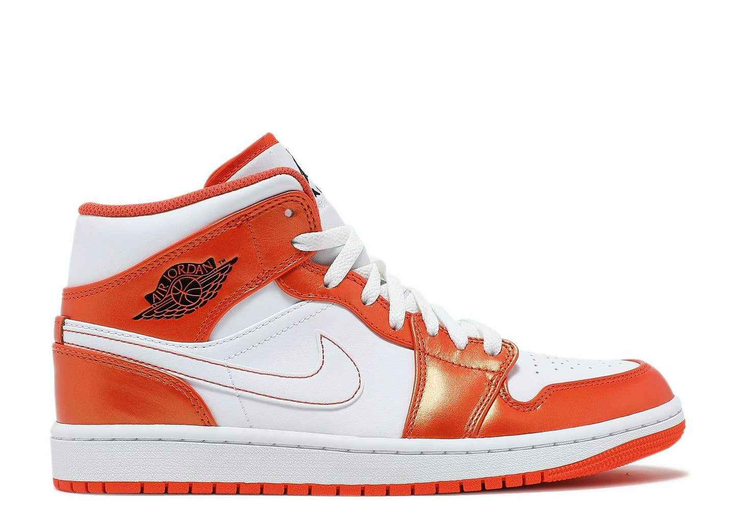 Air Jordan 1 Mid SE ‘Electro Orange’ Everlasting Sneaker Sneakers - Collabora...