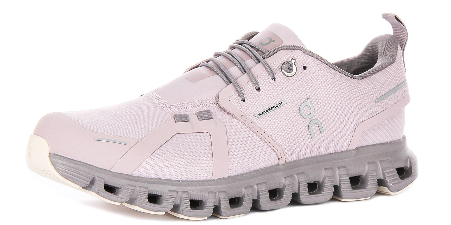 On Running Cloud 6 Waterproof In Purple For Women