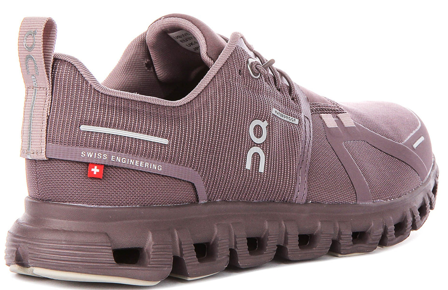 On Running Cloud 6 Waterproof In Purple For Women