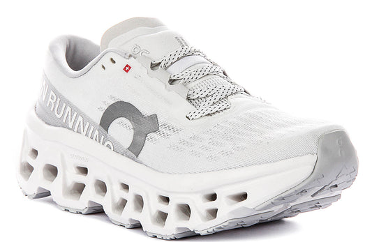 On Running Cloudmonster 3 In White For Women