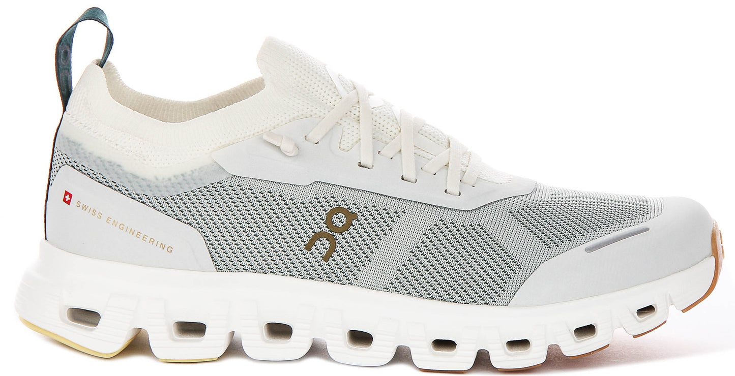 On Running Cloud 6 Versa In White Green For Women