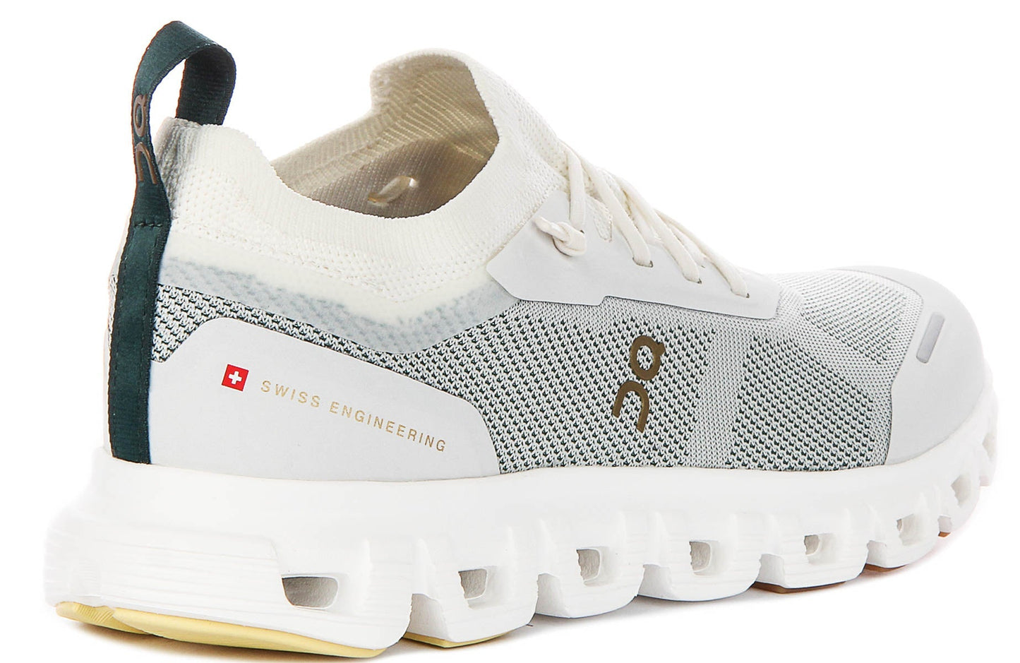 On Running Cloud 6 Versa In White Green For Women