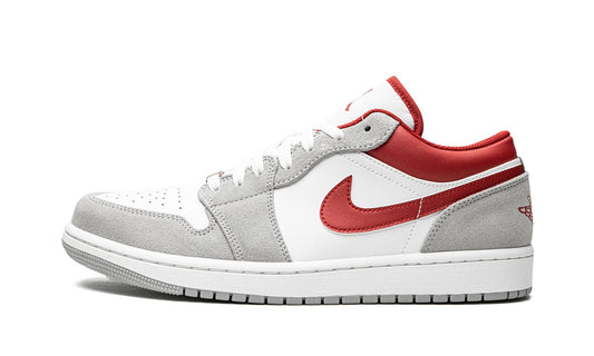 AIR JORDAN 1 LOW SE “White / Grey / Red” Sneakers - Authentic