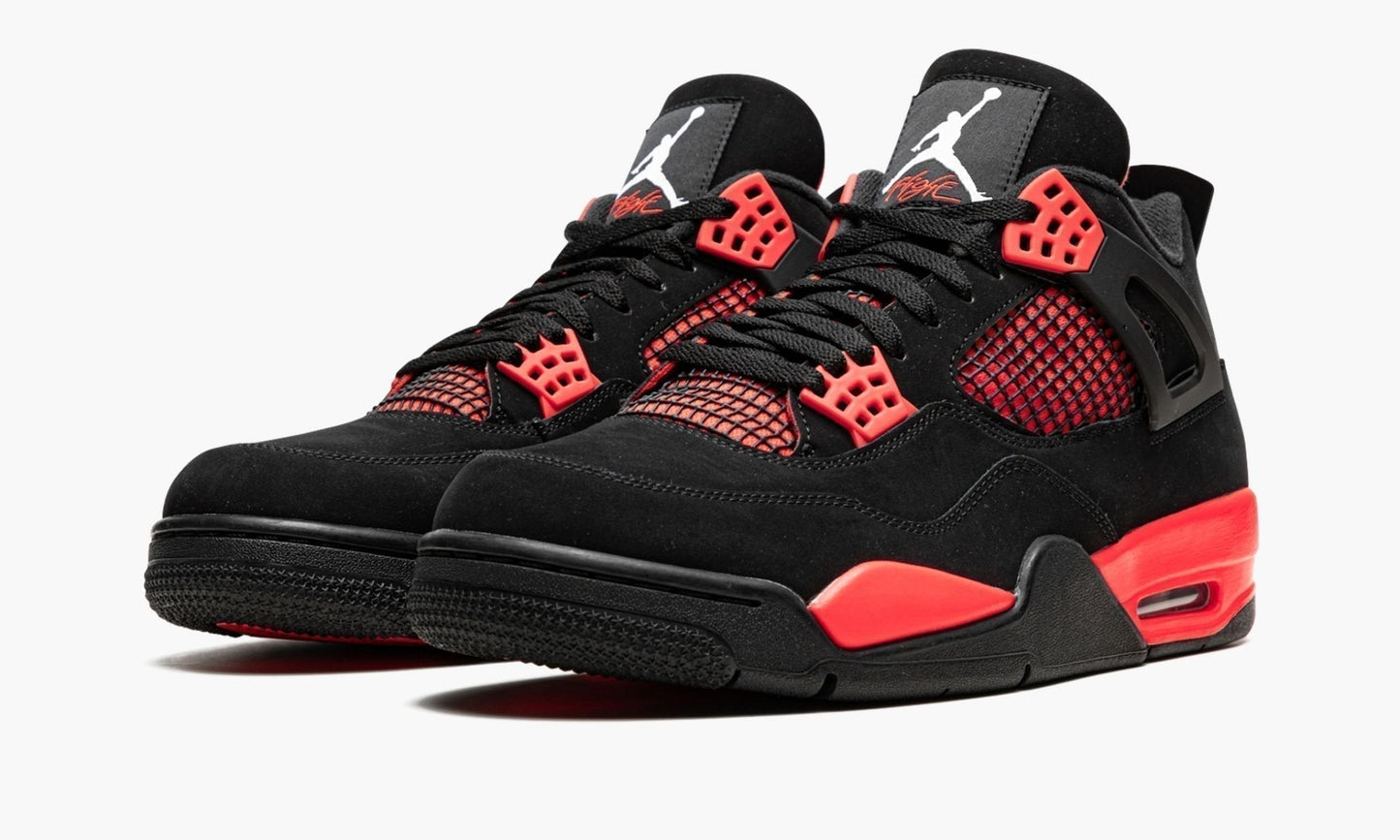 Air Jordan 4 Retro “Red Thunder” Sneakers - Legend Status