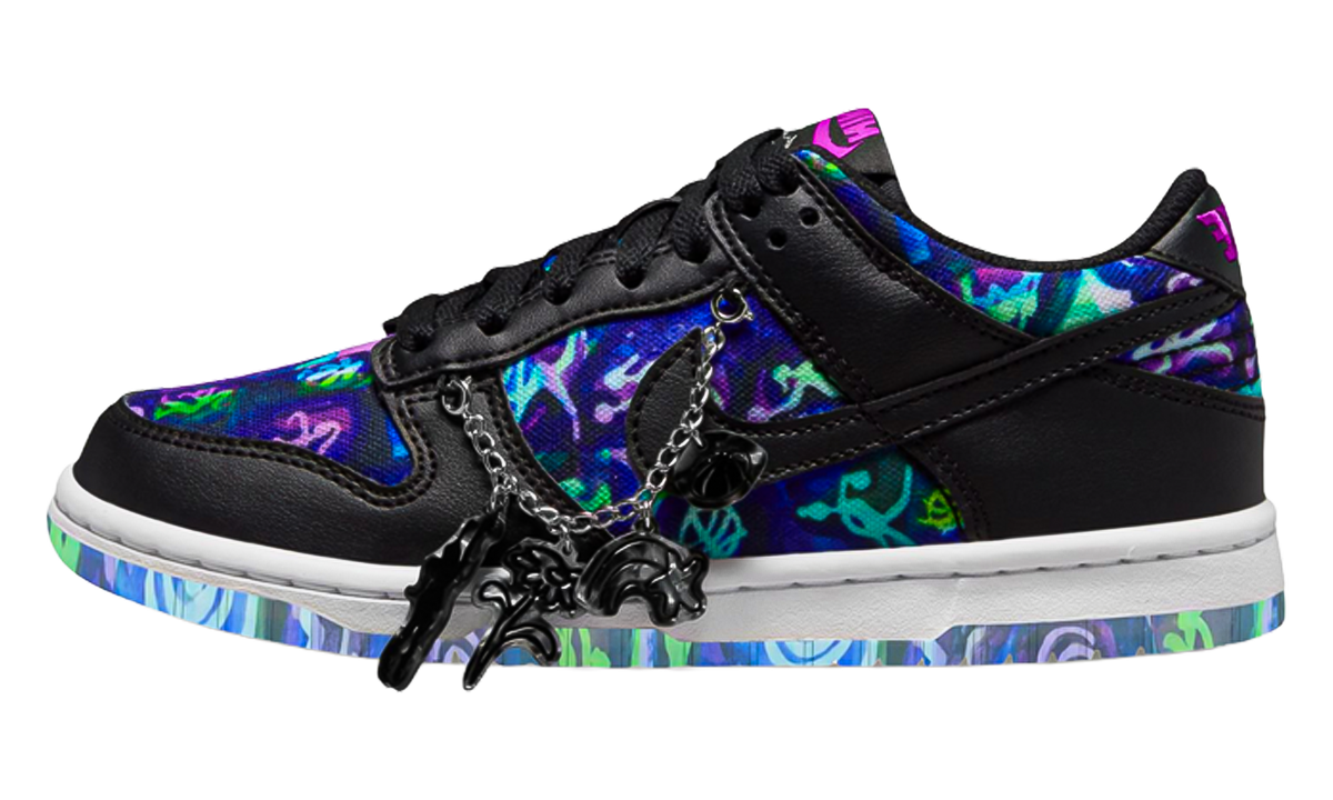 Dunk Low Andrea Bergart GS "Black Multi-Color" IO2102 900