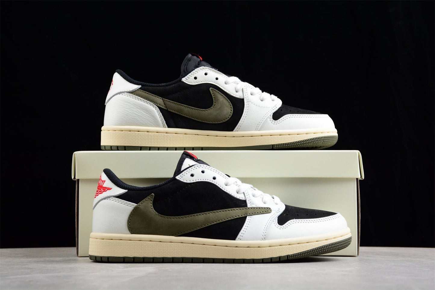 AJ 1 Retro Low OG SP Travis Scott Olive