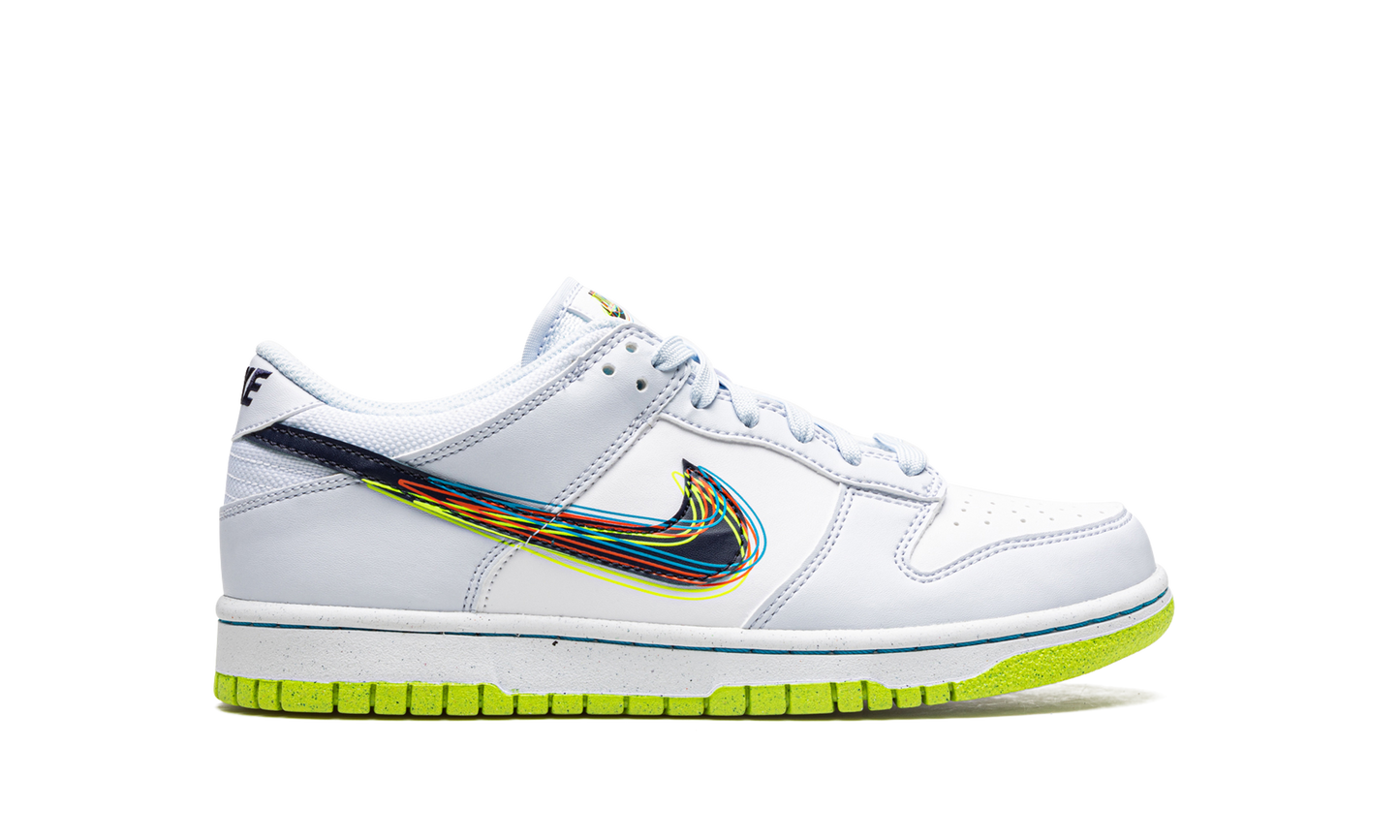 Dunk Low (GS) "3D Swoosh" DV3478 100