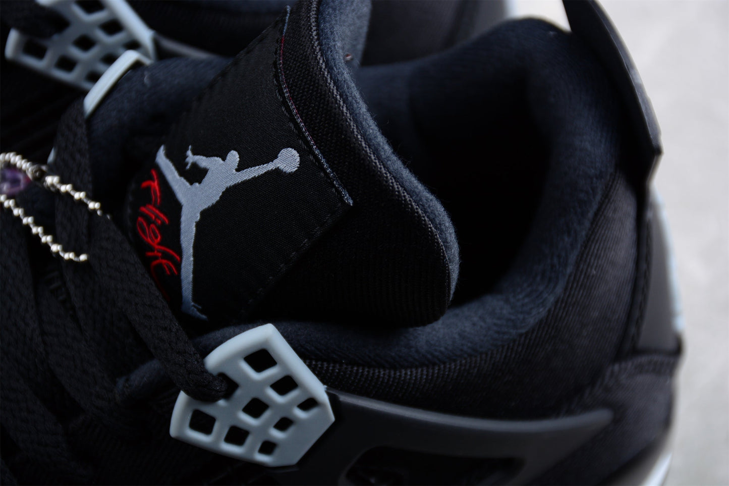 AJ 4 Retro Black Canvas