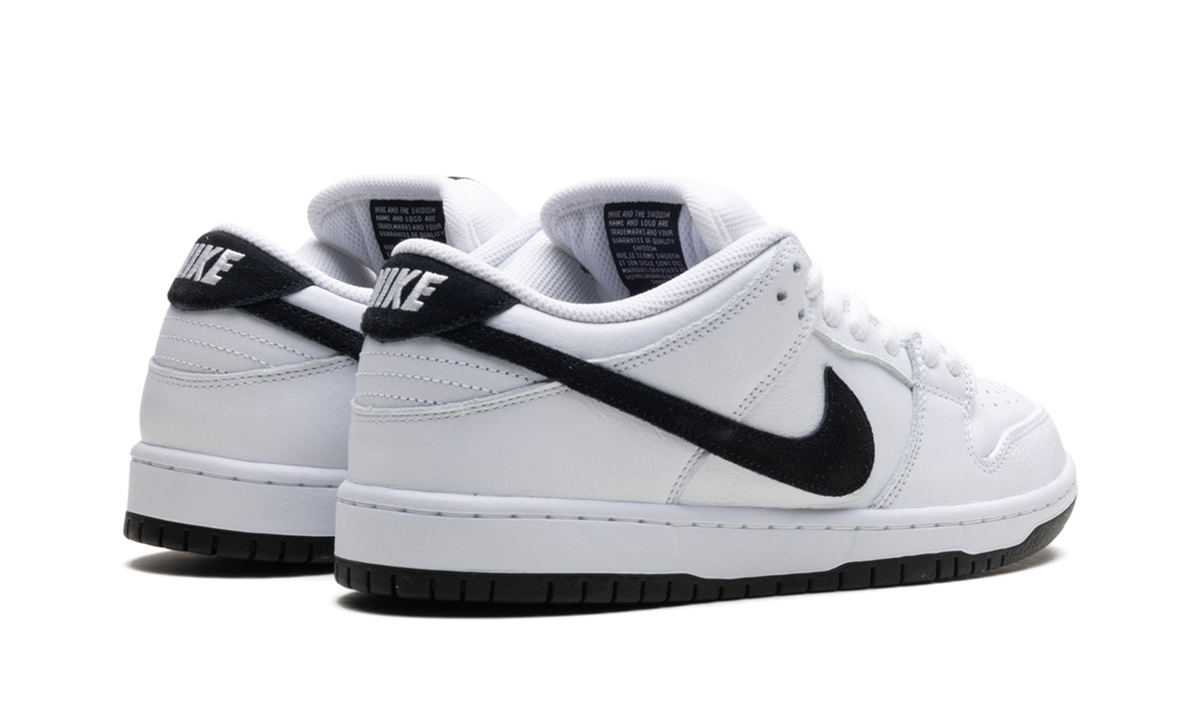 SB Dunk Low "White Black" HF3704 100