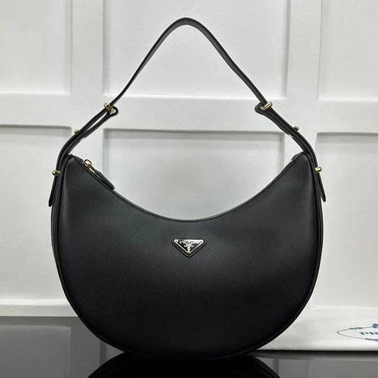 Prada 2026 Arque Shoulder Bag 35cm Calfskin