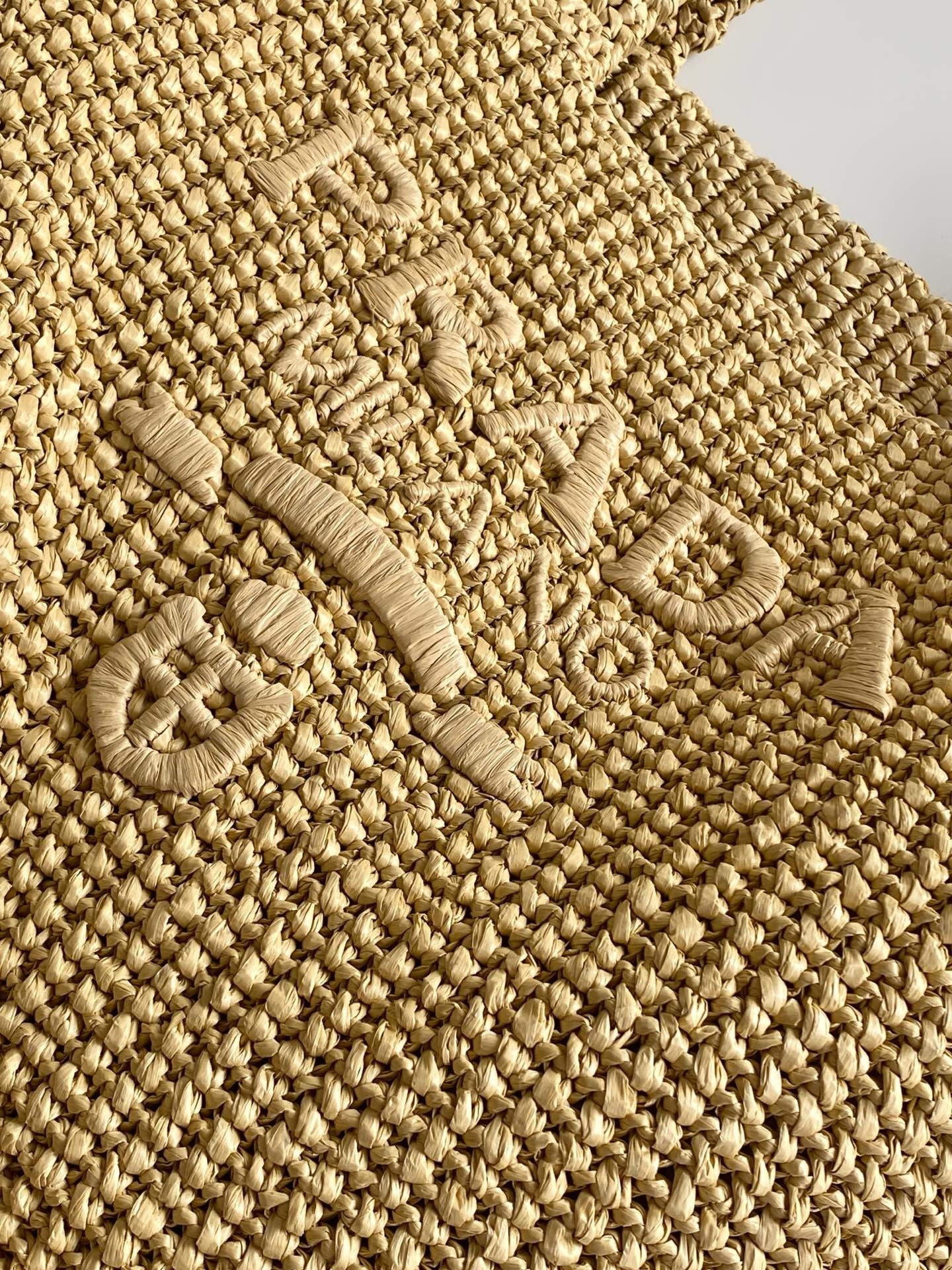 Prada 2026 Tote Bag 40cm Beige Woven