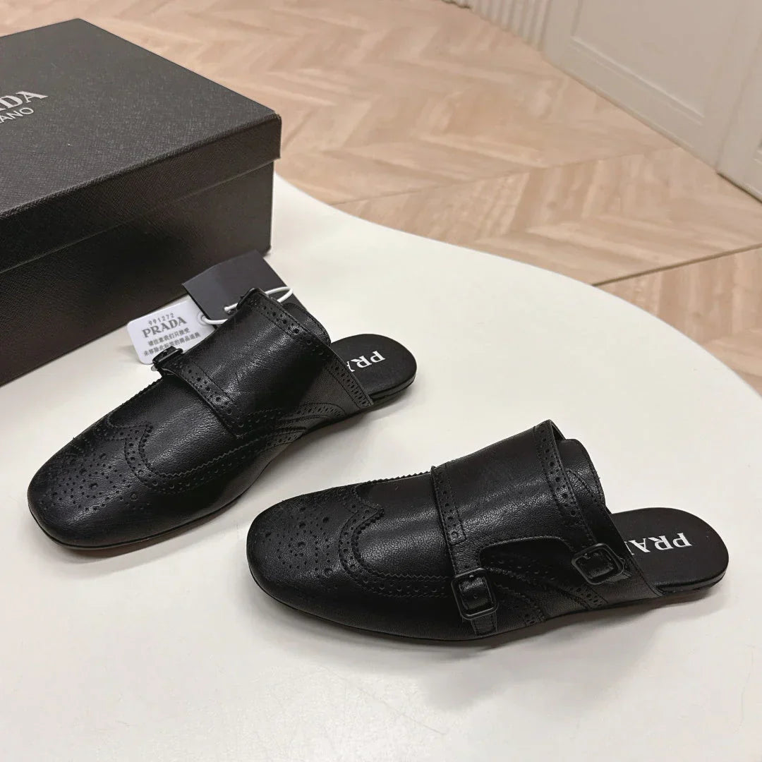 PRA 26S Mule Black Sheepskin 600582