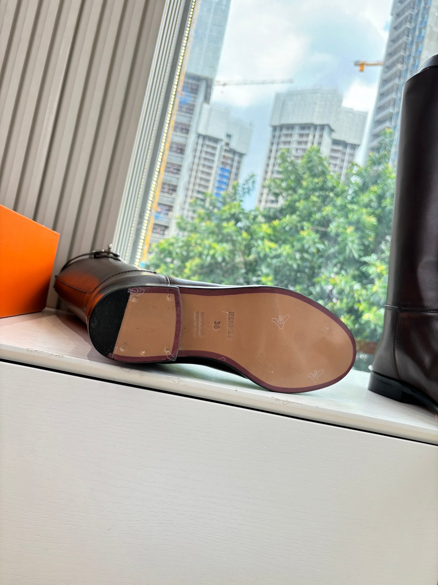 Hermes 2025 Boot Dark Brown Calfskin 506866