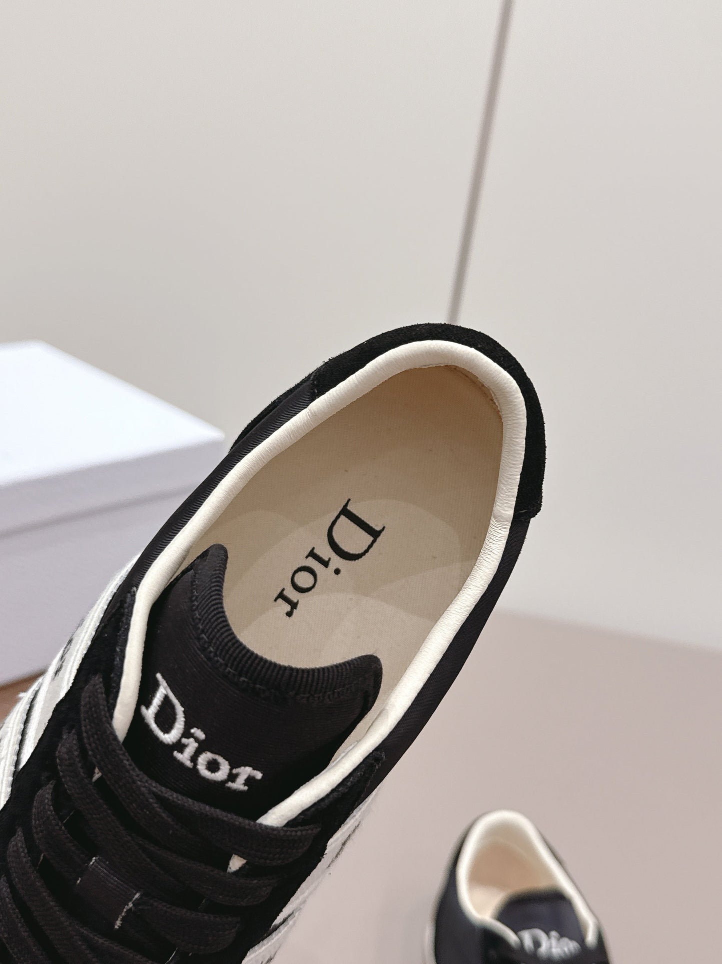 CD 26A Casual Sneakers Black Lycra Fabric Suede 739336