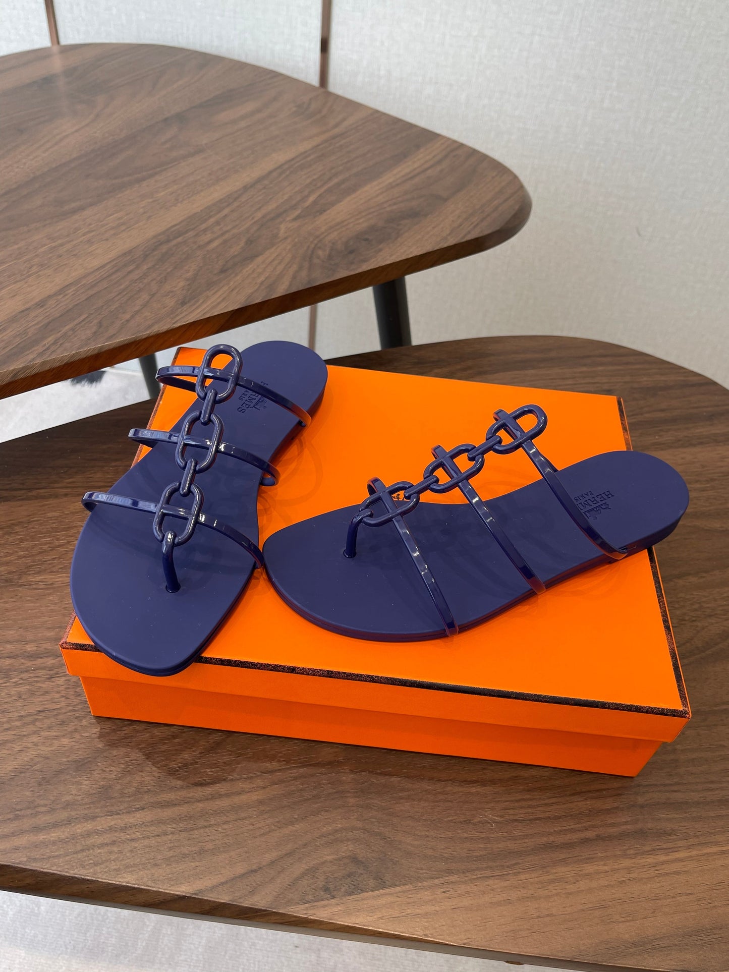 HM Mykonos Sandal  Navy Blue TPU 624766