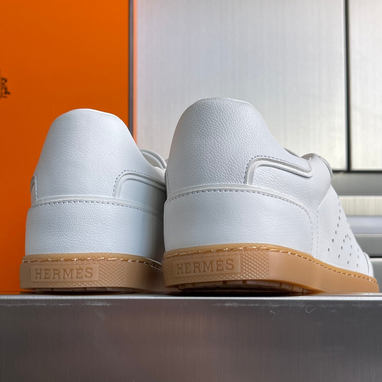 HM Match Sneaker White Sheepskin 609041