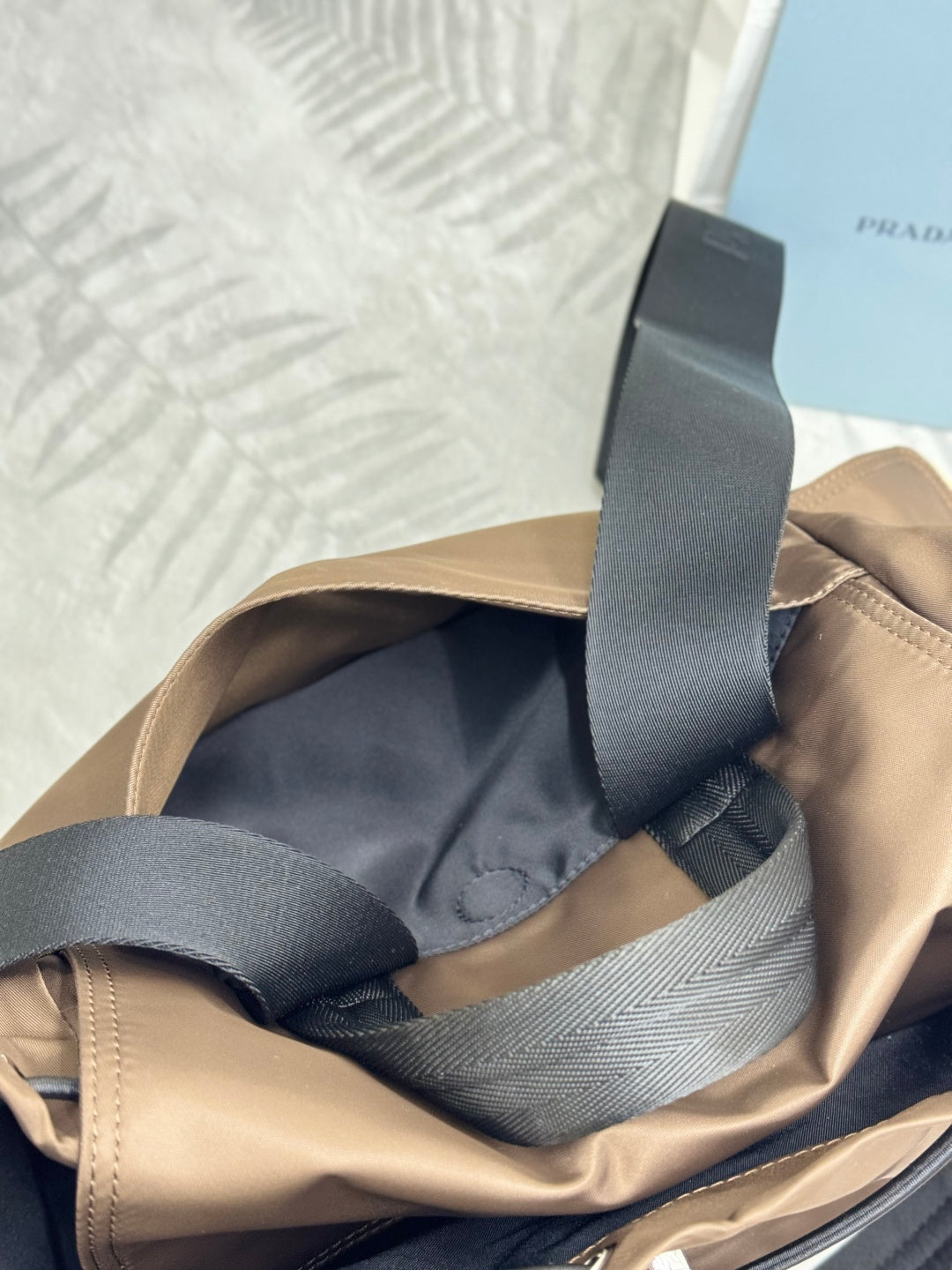 Prada Explore Backpack Brown Re-Nylon 294077