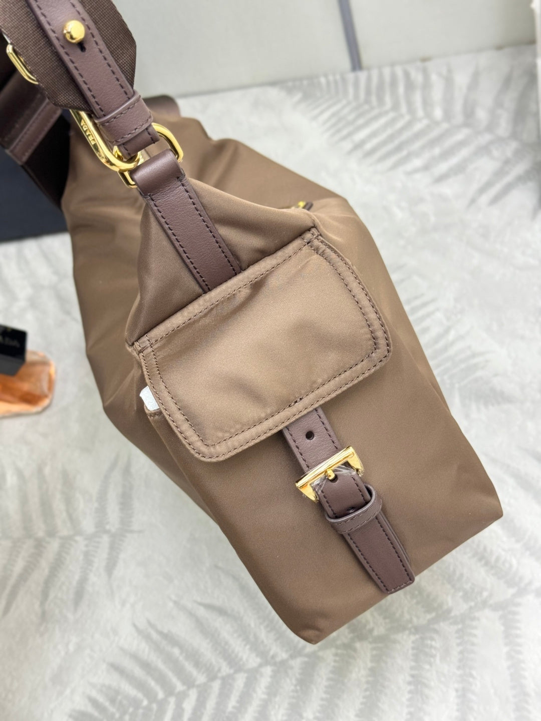Pra Explorer Bag Brown Nylon 294054