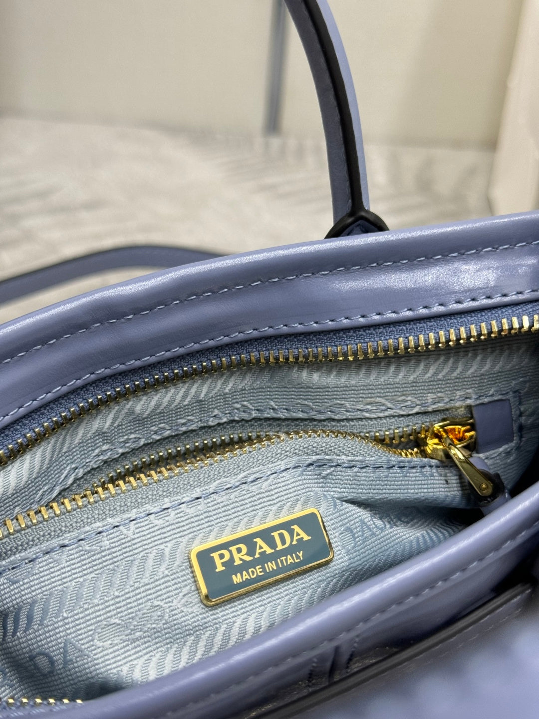 Pra Bonnie Bag 24cm Sunny Mountain Blue Leather 293948
