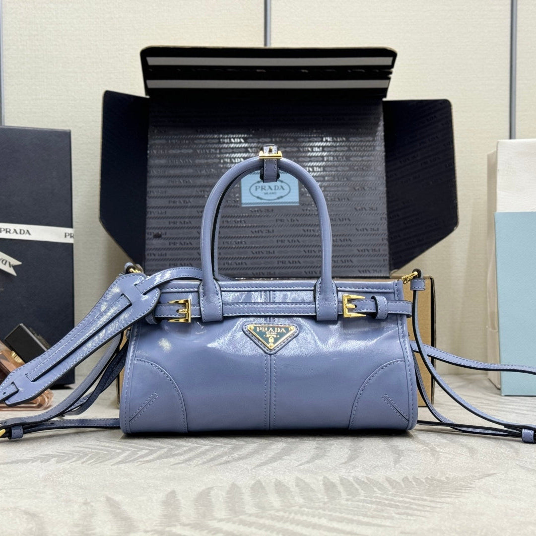 Pra Bonnie Bag 24cm Sunny Mountain Blue Leather 293948