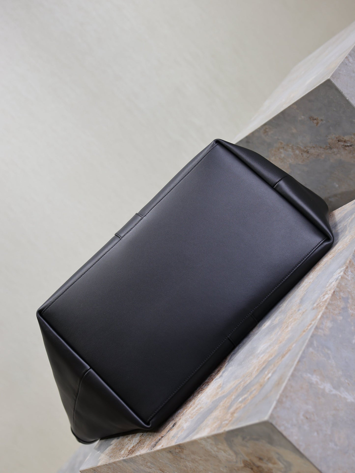 Prada Y Tote Bag Black Cowhide