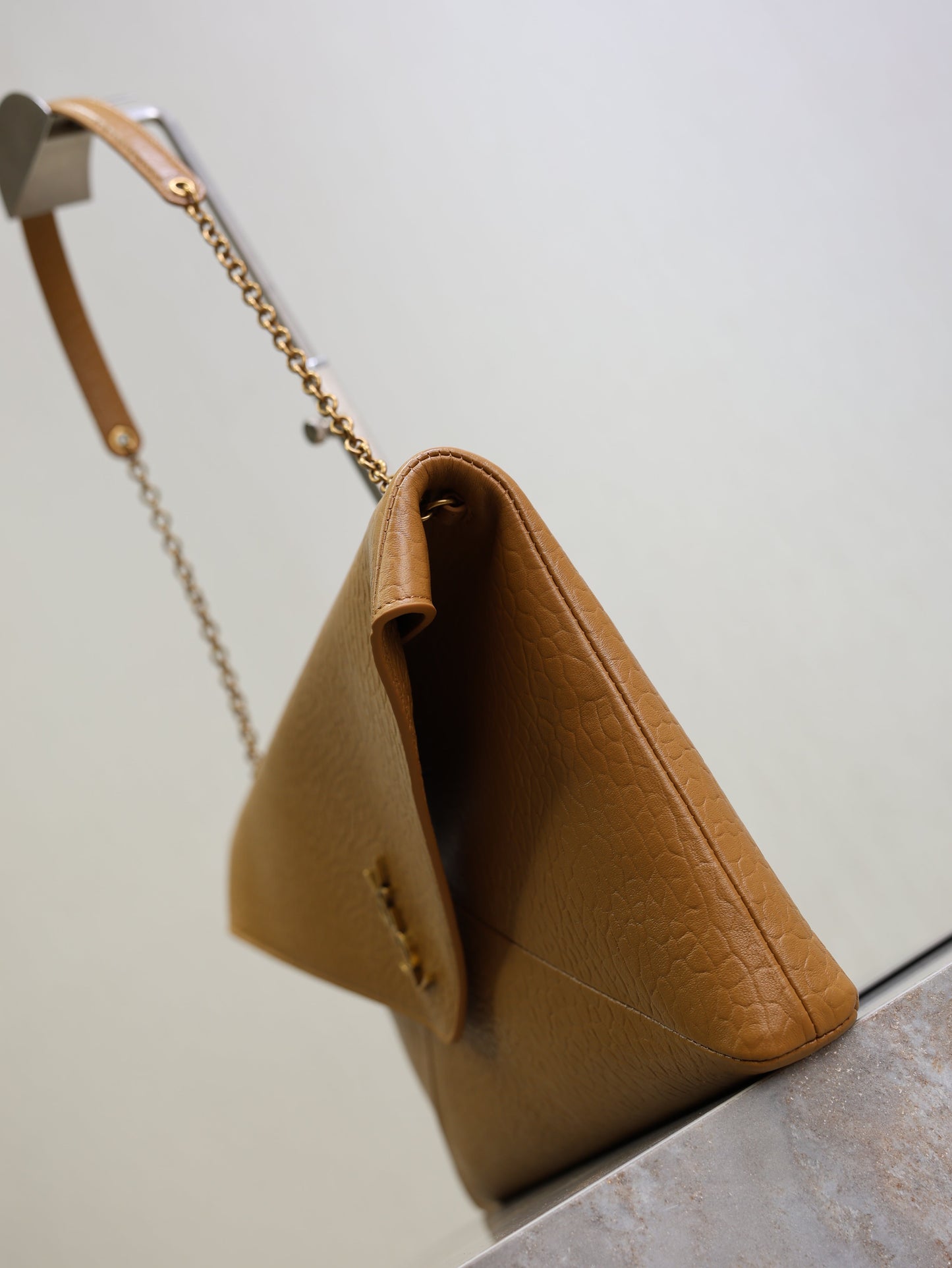 Prada Cassandre XXL Bag 35cm Light Brown Lambskin GHW